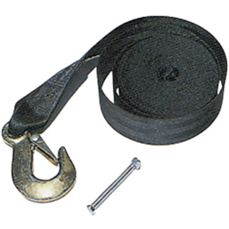 Windengurt mit Haken, 7500x50mm (Bruchlast 2200kg)