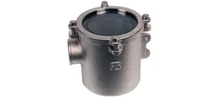 allpa Nickel-beschichteter Bronzen-Kühlwasserfilter mit Niro 316 Filte