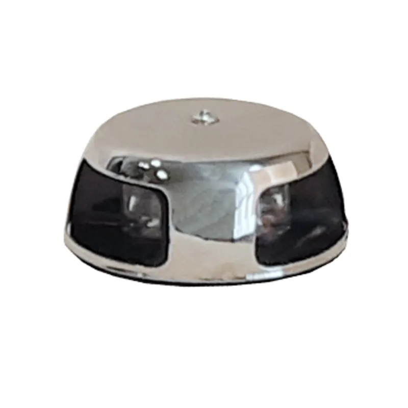 Led Positionslaterne, Poliertes Niro Gehäuse; 12-24v; 1.5w Rot/Grün 2x112.5°