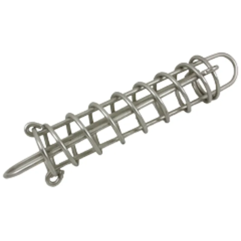 Niro Ruckdämpfer, Ø6mm, A=380mm, B=62mm