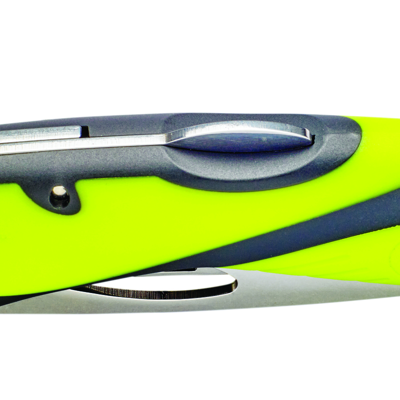 Plastimo Wichard OFFSHORE-Messer fluoreszierend