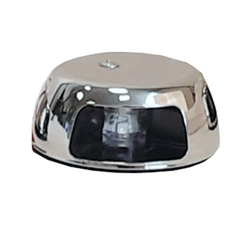 Led Positionslaterne, Poliertes Niro 304 Gehäuse; 12-24v; Grün 112.5°