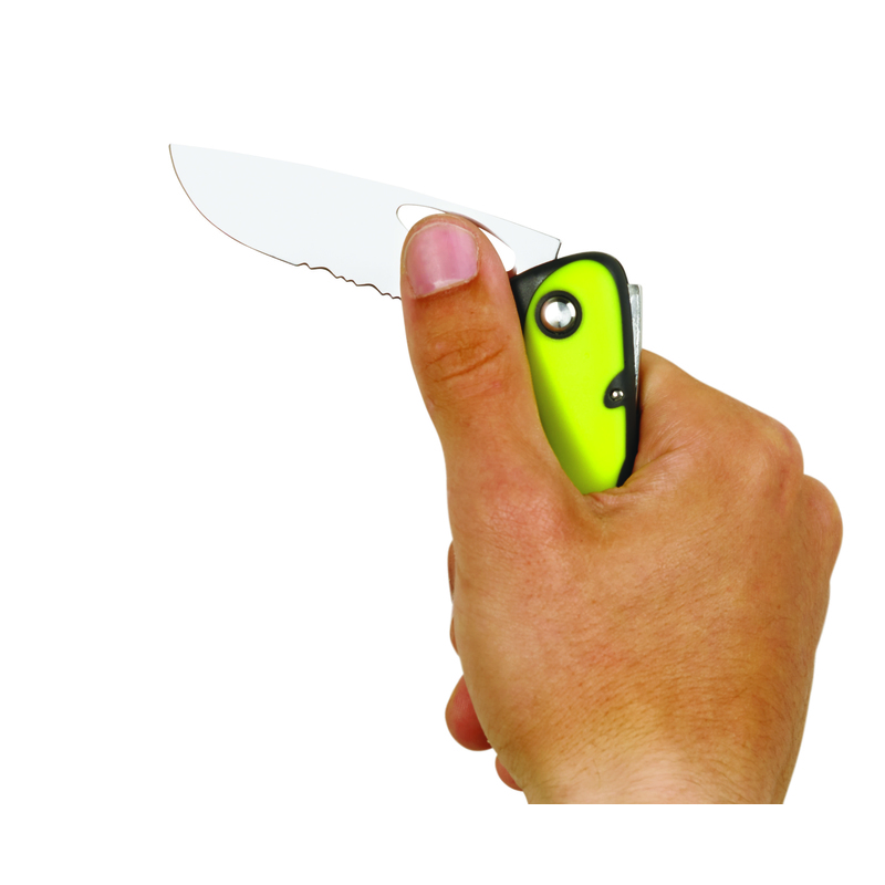 Plastimo Wichard OFFSHORE-Messer neongelb