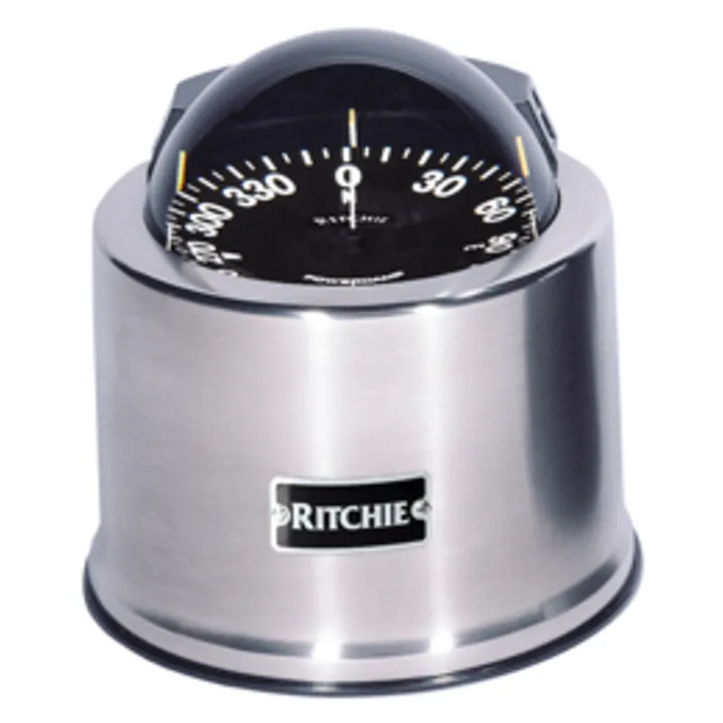 Ritchie Kompass 'Globemaster Sp-5-C', 12/24/32v, Aufbau, Ø127mm/2 Of 5°, Niro (Motor & Segel)