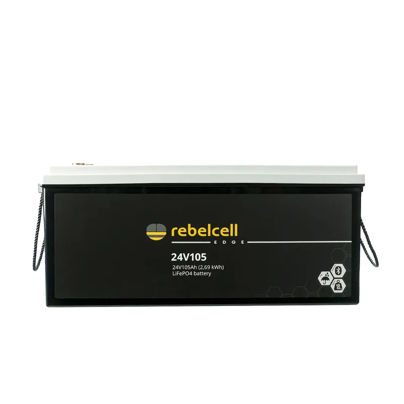 Rebelcell 24V105 EDGE LiFePO4 Batterie (2,69 kWh)