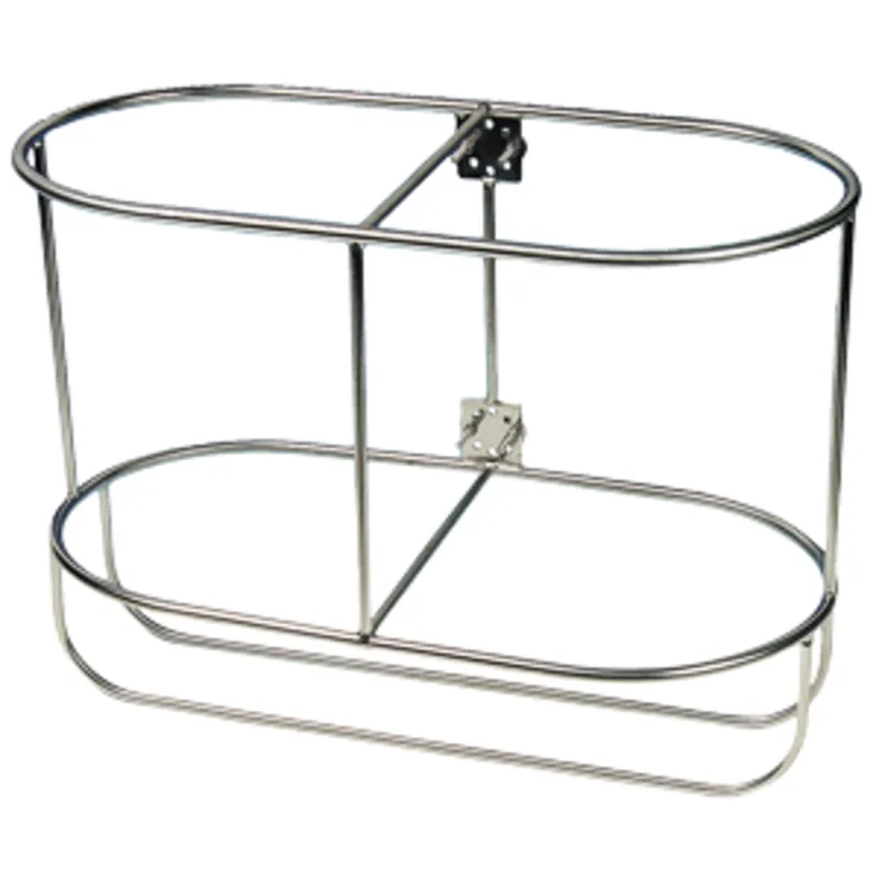 Niro Fenderkorb, Gerades Modell für 2 Fender, A=540mm, B=430mm (Comet 5)