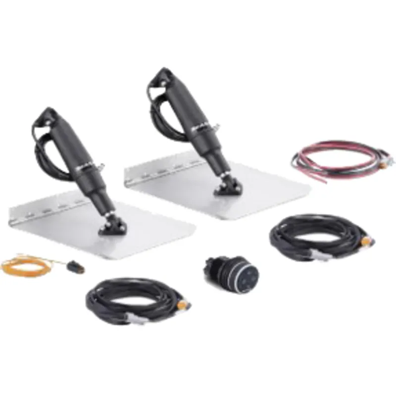 Seastar Trimmklappensystem-Satz Schlag 5.7cm Aktuator 29cm Standard Platten 12"X12"