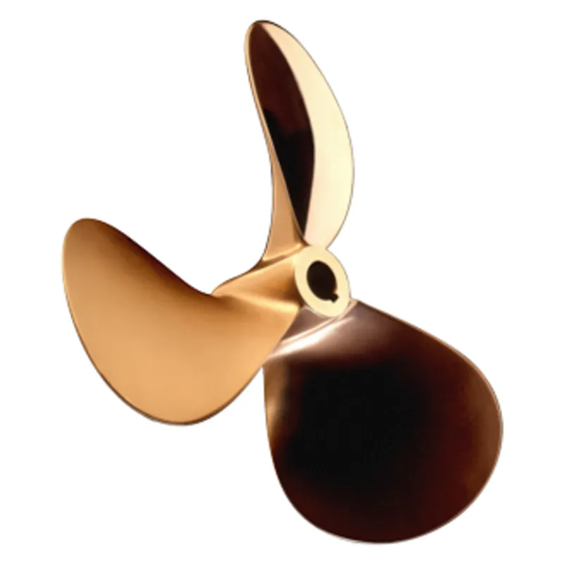 Radice 3-Blatt Bronzener Schiffspropeller Typ C7, 15"X10", Wellenbohrung Ø30mm, Konus 1:10, Rechts