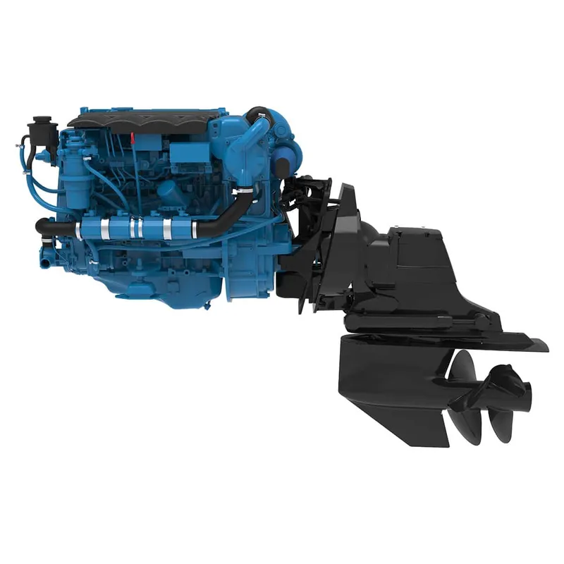 Nanni marine diesel engine T4205ZBG5Z4.205with sterndrive BRAVO2R=1.81:1BABORD