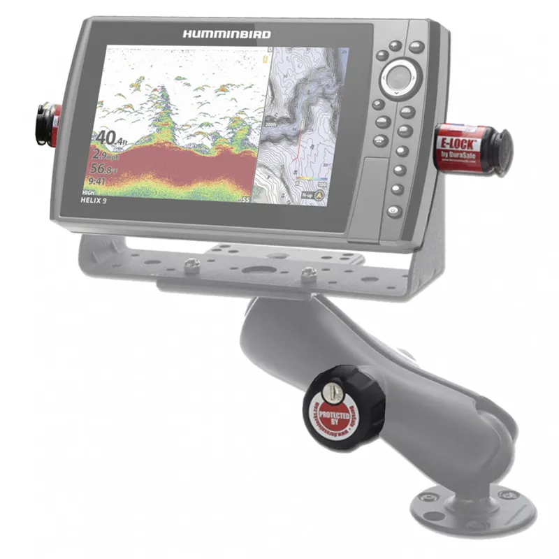 DuraSafe Combo EL6-2 | 2 Stück E-LOCK® und Swivel Mount Lock für RAM Mount C Kugel