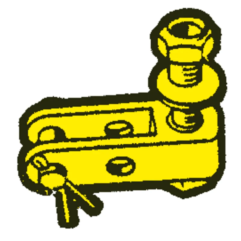 Seastar Gabel A375 für Steuerkabel mit Loch