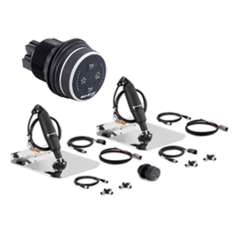 Seastar Satz, 2.25" Schlag 10" Optimus Adaptive Aktuator Und Controller, 12"X12" Standardplatten