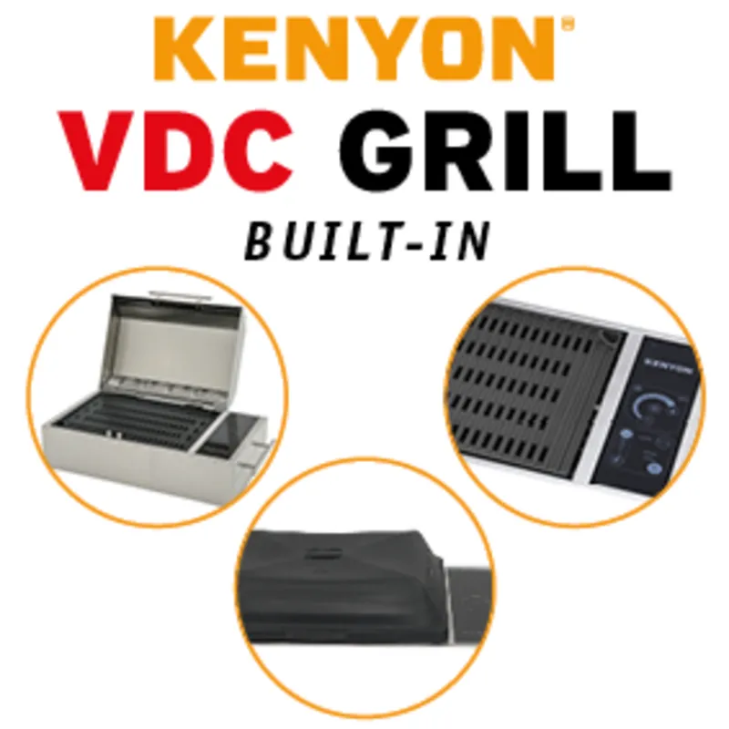 Kenyon Einbau-Vdc-Grill - Frontier-Deckel 48v Dc