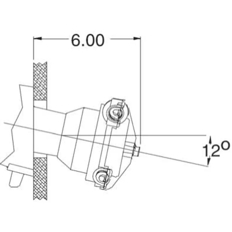 Seastar Safe-T Ii (No-Feedback) 3.2 Rotary Steuersystem mit Kabel 8' (2.44m)