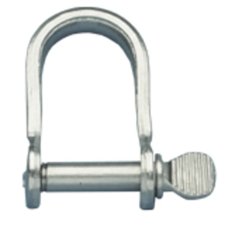 Niro Schäkel, Ø6mm, B=14mm, H=28mm (Bruchlast 2050kg)