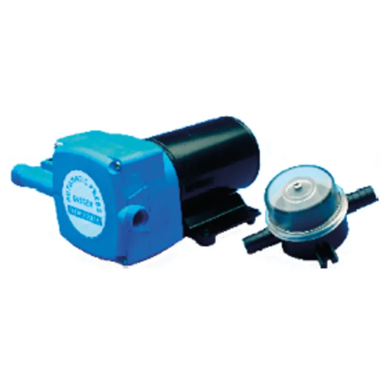 Johnson Pump Aquat Silent Premium-Electric Toilette, Standard Modell, Gerade, 24v/10a, 455x365x455mm