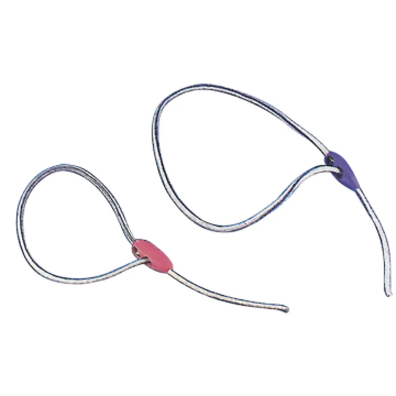 Segelzeising mit Kunststoff-Clip, L=800mm, Ø8mm