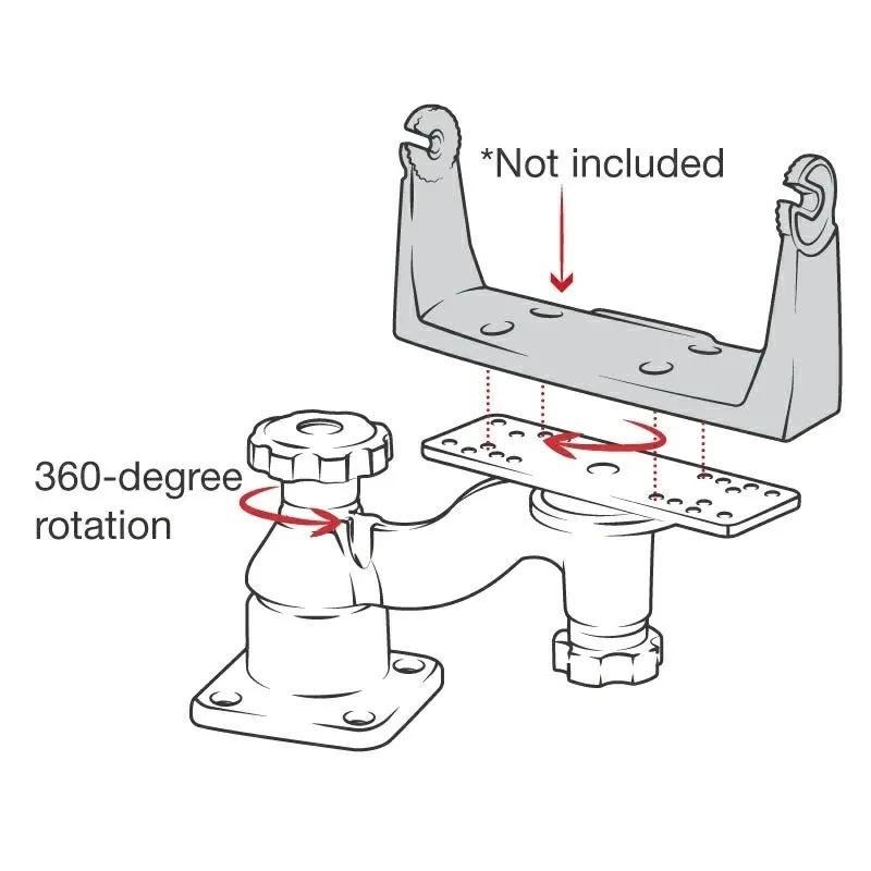 Ram Mount RAM-109HU Schwenkarm Gerätehalterung Horizontal
