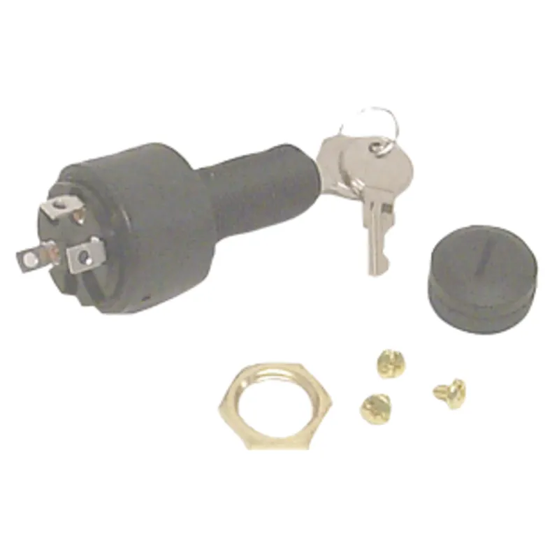 Sierra Polyester Zündschloß, 3-Positionen, Off-Run-Start (Dauernd), Max. Wanddicke 28.6mm, 3-Polig