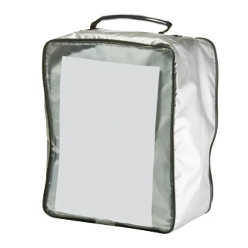 Abdeckplane Größe Maxi Tender, Silbergrau, Bootslänge 300-360cm, Bootsbreite 155-170cm