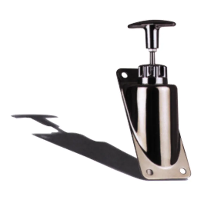 Seastar T-Hebel (Dc), Verchromt, für Schottmontage Von Stoppkabel