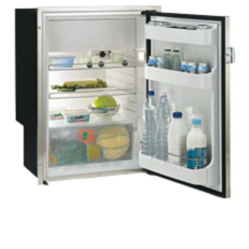 Niro Einbaukühlschrank 'Sea Steel' 'C85ix', 90l (Gefrierfach 12,8l) 12/24v, Int. Kompressor