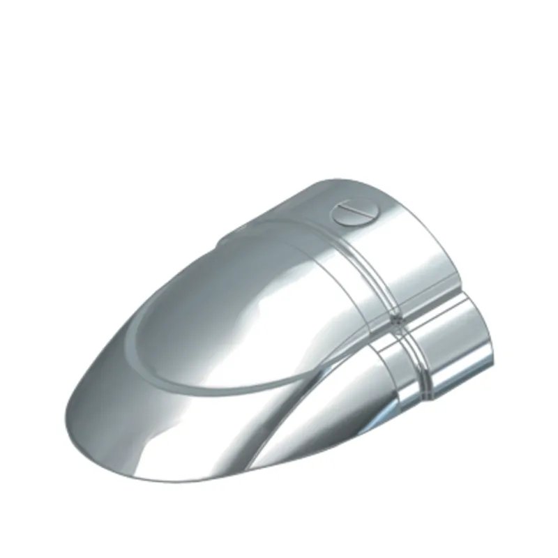 Endstück Aus Rostfreiem Stahl Sphaera 50 mit Pvc-Boden (Paar B+C )