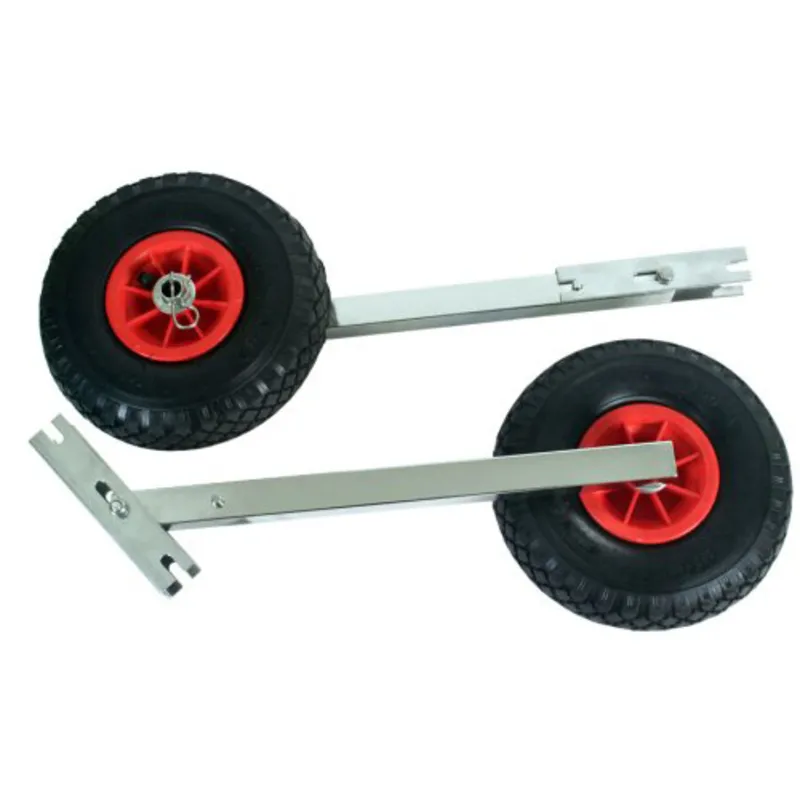 Niro Transporträdersatz für Schlauchboot Typ 'Ibis 2', Max. 150kg (Klappbar)