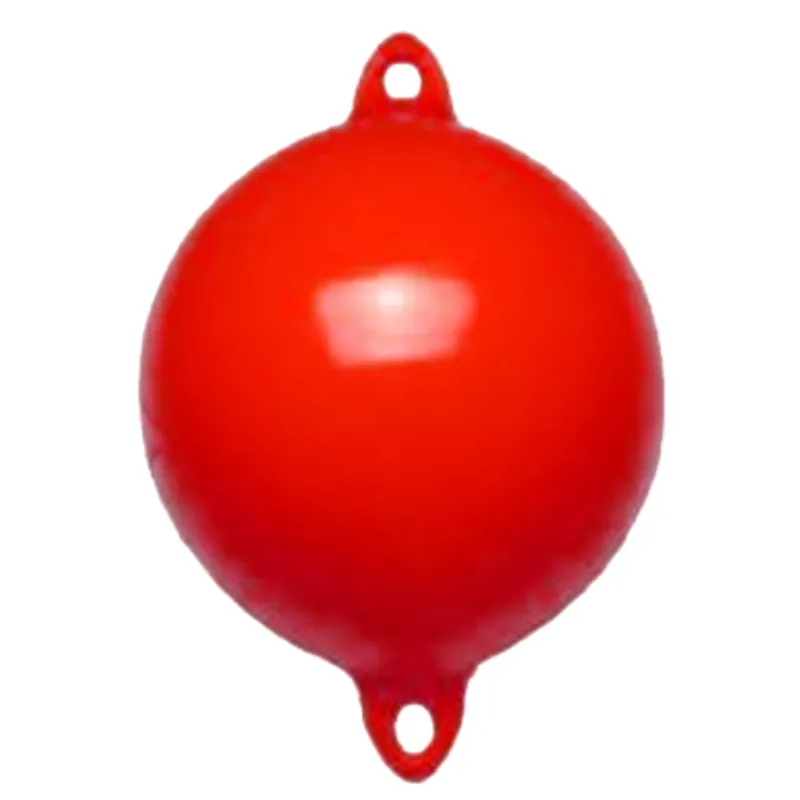 Ankerboje, Ø350mm, L=460mm, Orange (Größe 2), mit 2 Augen