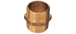 allpa Messing Verbindungsnippel