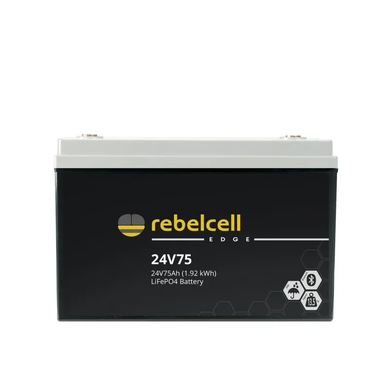 Rebelcell 24V75 EDGE LiFePO4 Batterie (1,92 kWh)
