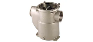 allpa Nickel-beschichteter Bronzen-Kühlwasserfilter (robust) mit Niro 316 Filte