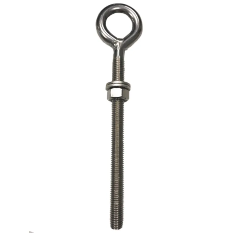 Niro Augbolzen mit Festem Ring M-12, L=150mm