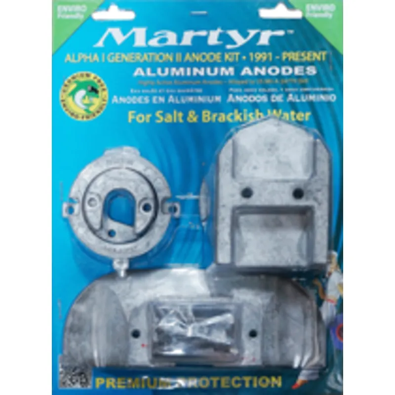 Aluminium Anodensatz, Alpha-1-Gen 2 >1991