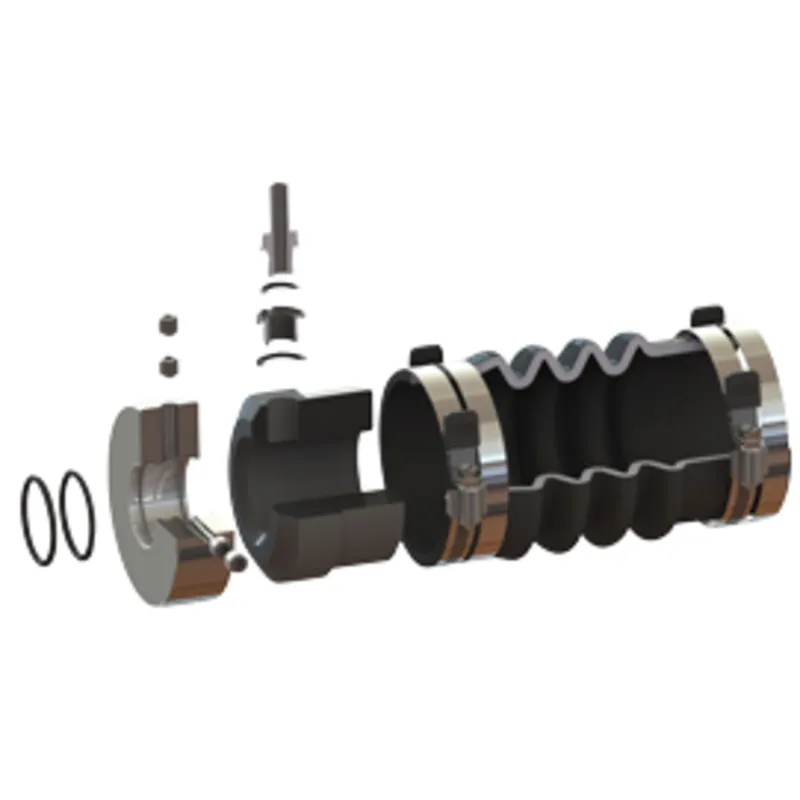 Pss Gummibalg Reduzierringe, Von 2-1/4" (Ø57,2mm) Bis 2" (Ø50,8mm)