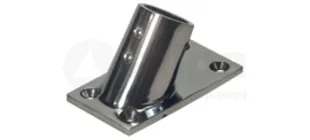 Niro Relingsfuß 60°, Fuß mit geraden Ecken