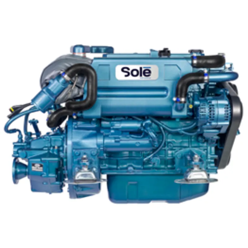 Solé Schiffsdiesel SM-94 mit Hydraulischem Wendegetriebe TM93, R=2.77:1