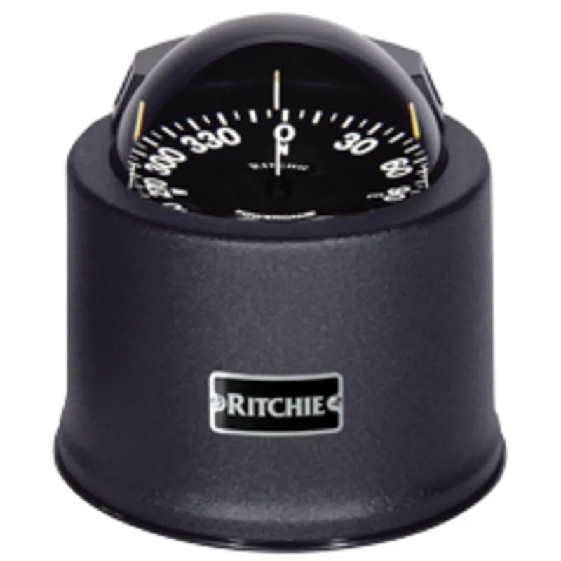 Ritchie Kompass 'Globemaster Sp-5-B', 12/24/32v, Aufbau, Ø127mm/2 Of 5°, Schwarz (Motor & Segel)