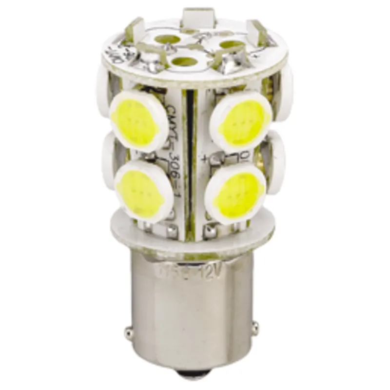 Led-Ersatzlampe (Ba15d), 2,5w, H=43mm, Ø19mm, Warm White