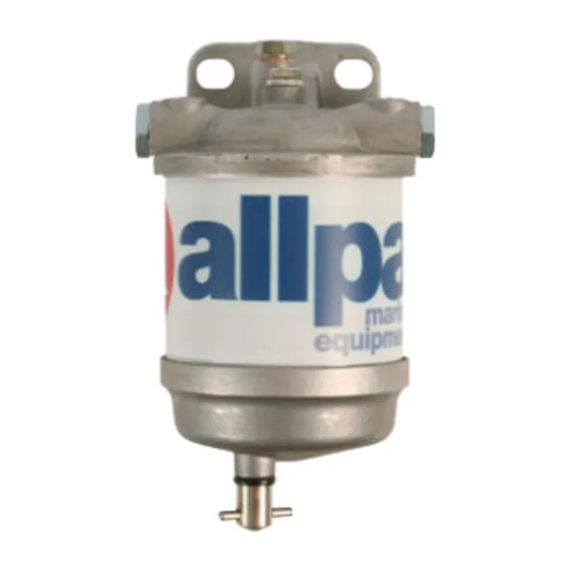 Dieselfilter mit Wasserseparator und Aluminiumbehälter, 50l/H (Iso 7840:2004, Iso 1008:2009)