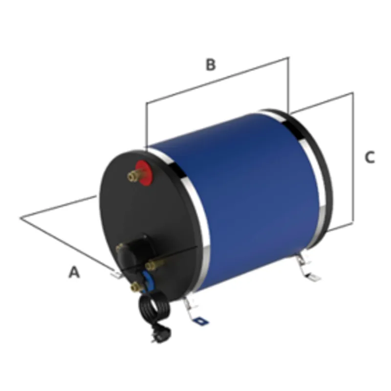 Basis Schiffsboiler, Rund, 850w/22l, Gewicht 13kg