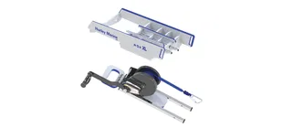 H3O+XL Davit mit Handwinde