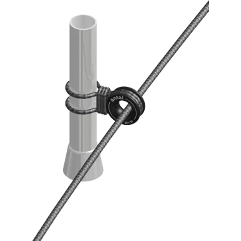Antal Aluminium Low Friction Ring, D1=20mm, D2=50mm, Ø=14mm, T=22mm, Arbeitslast 3200kg
