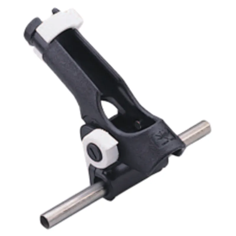 Kunststoff Angelrutenhalter für Relingsmontage (Ø25mm), Max. Ø42mm