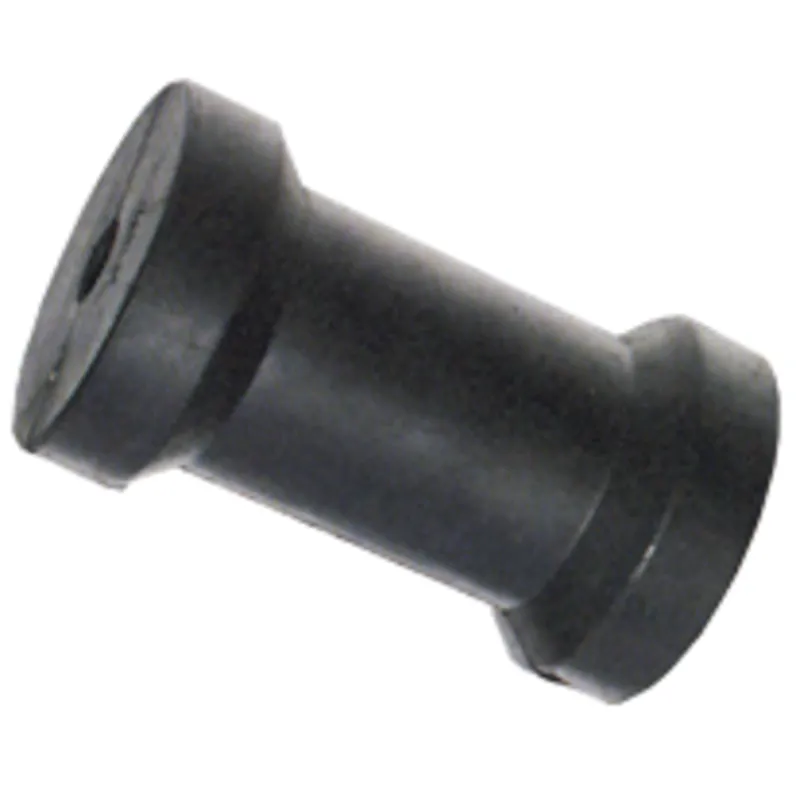 Kielrolle, L=127mm, Bohrung Ø16mm (Gegossenem Gummi)
