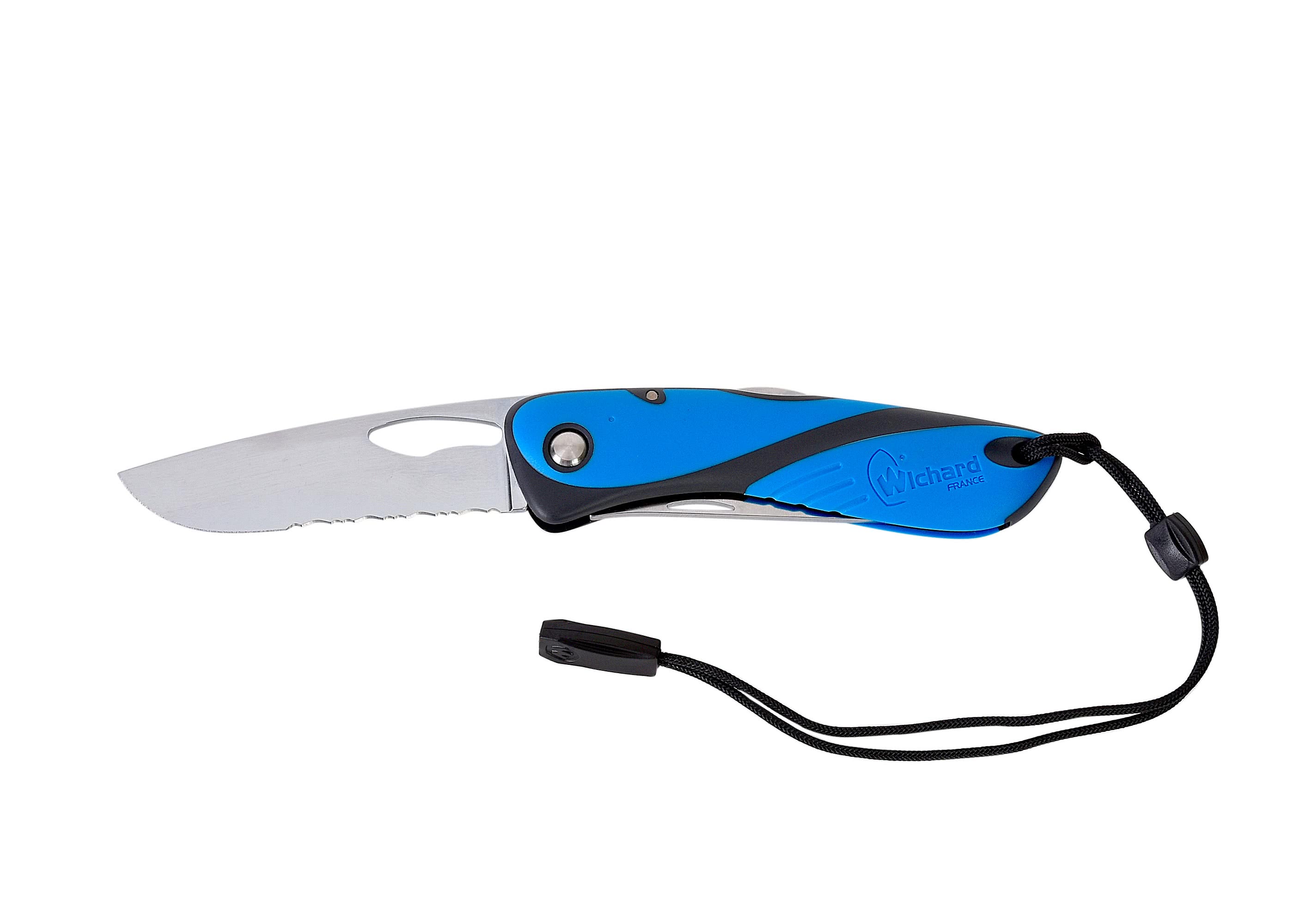 Plastimo Wichard OFFSHORE-Messer blau