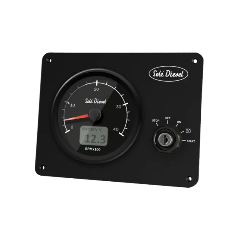 Solé Instrumentenpaneel SSG-20 Mini-17/29 ETS 12V Black