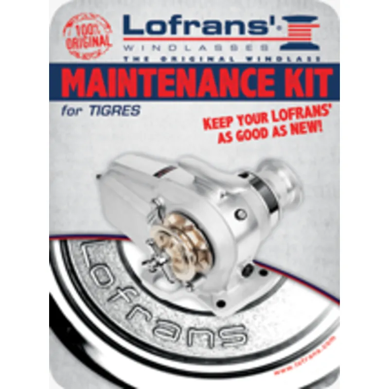 Lofrans Windlasses Ankerwinde-Wartungskit, Modell Tigres