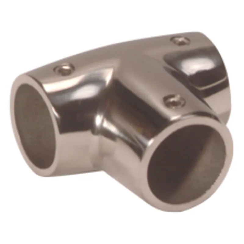 Niro T-Stück Universell, Ø25,4mm, 90°