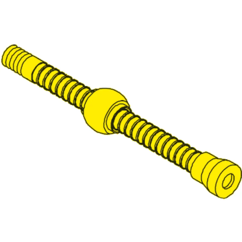 Seastar Aluminium Rohr mit Einstellbarer Kugel